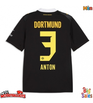 Borussia Dortmund Waldemar Anton #3 Replica Away Stadium Shirt 2026-27 Short Sleeve